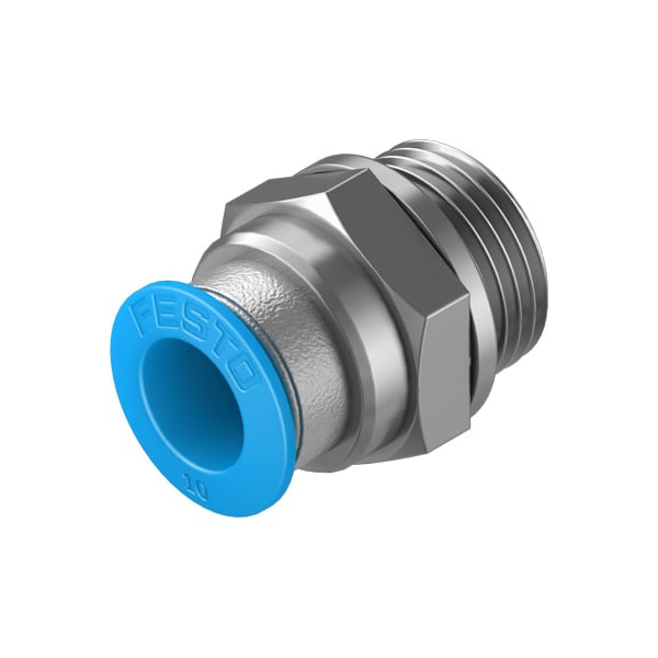 Festo Push-In Fitting QS-G3/8-10 QS-G3/8-10 - main